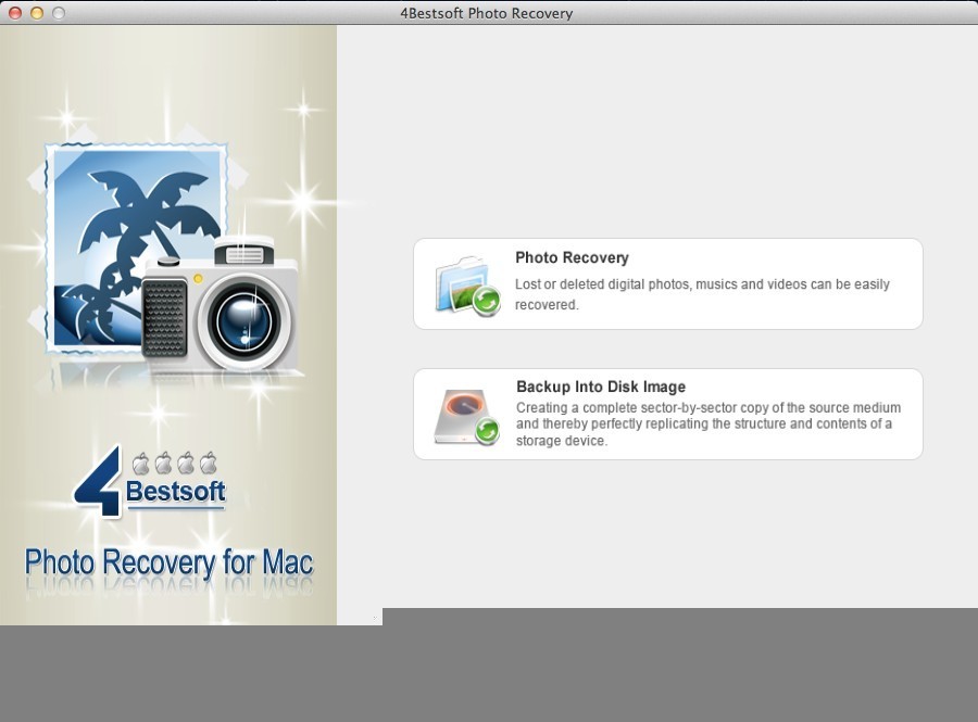4Bestsoft Photo Recovery For Mac