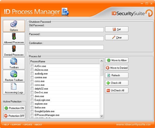 ID Process Manager