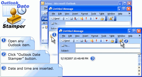 Outlook Date Stamper
