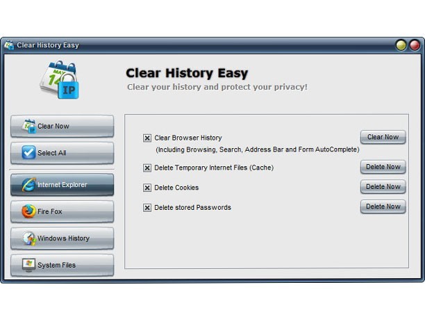 Clear History Easy