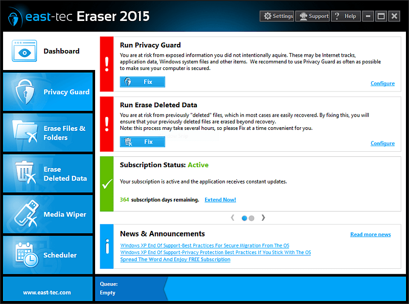east-tec Eraser 2015