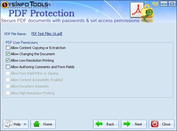 SysInfoTools PDF Protection