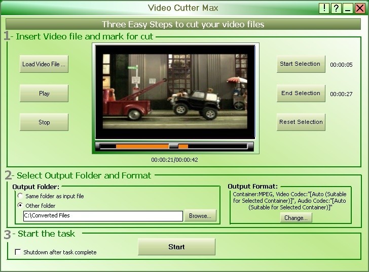 Free Power Video Cutter