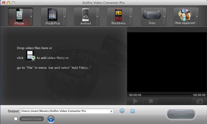 Xinfire Video Converter PRO for Mac