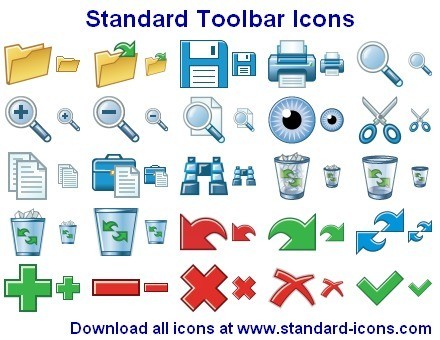 Standard Toolbar Icons