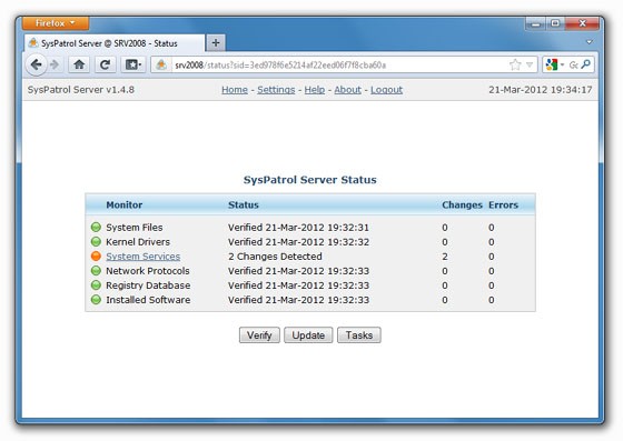 SysPatrol Server