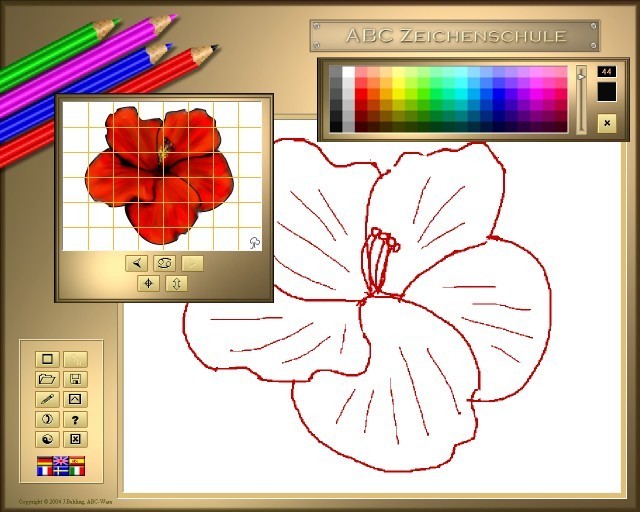 ABC Drawing School VI - Flowers