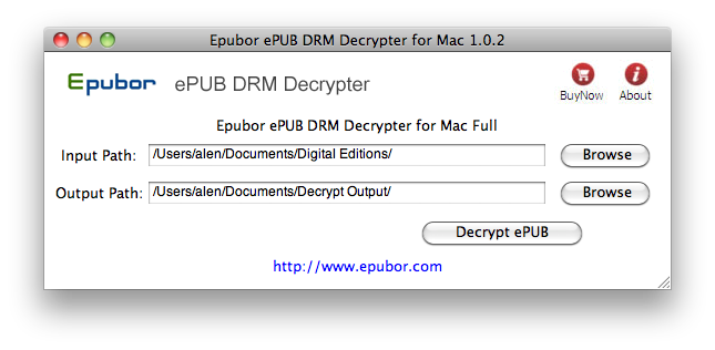 ePUB DRM Removal for Mac