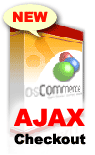 AJAX checkout for OsCommerce