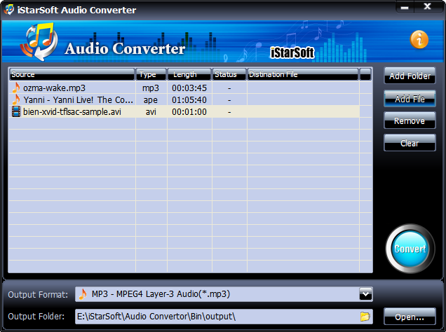 iStarSoft Audio Converter