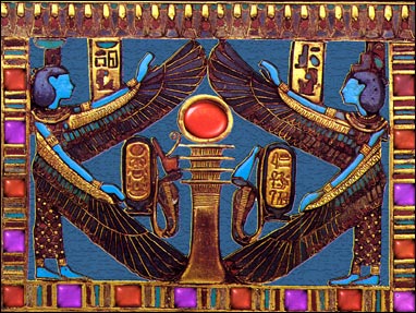 Egyptian Hieroglyphics 3D Screensaver