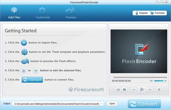 Firecoresoft Flash Encoder
