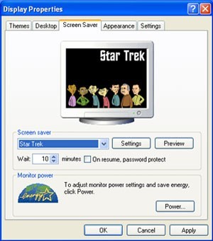 Star Trek Screensaver