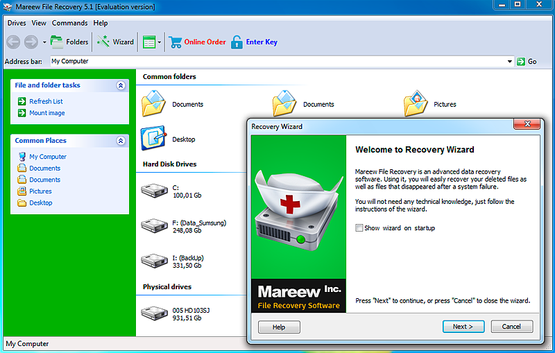 Mareew File Recovery