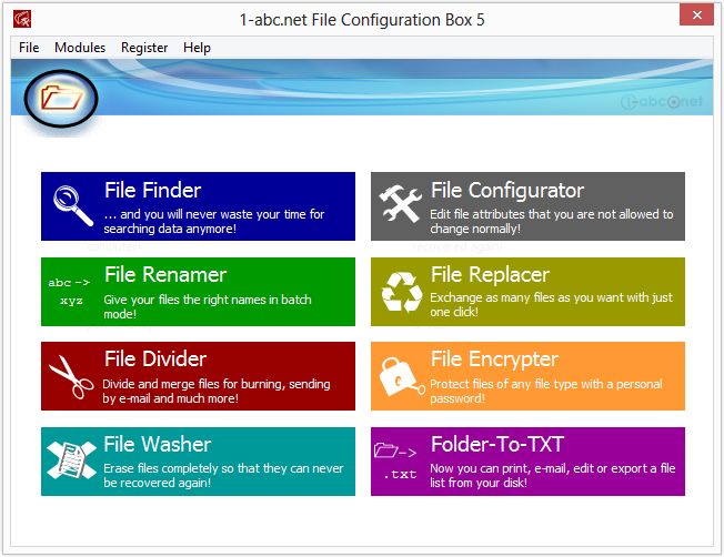 1-abc.net File Configuration Box