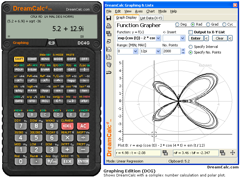 DreamCalc - Scientific Graphing Calculator (Standard Edition)