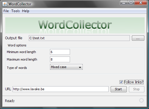 WordCollector