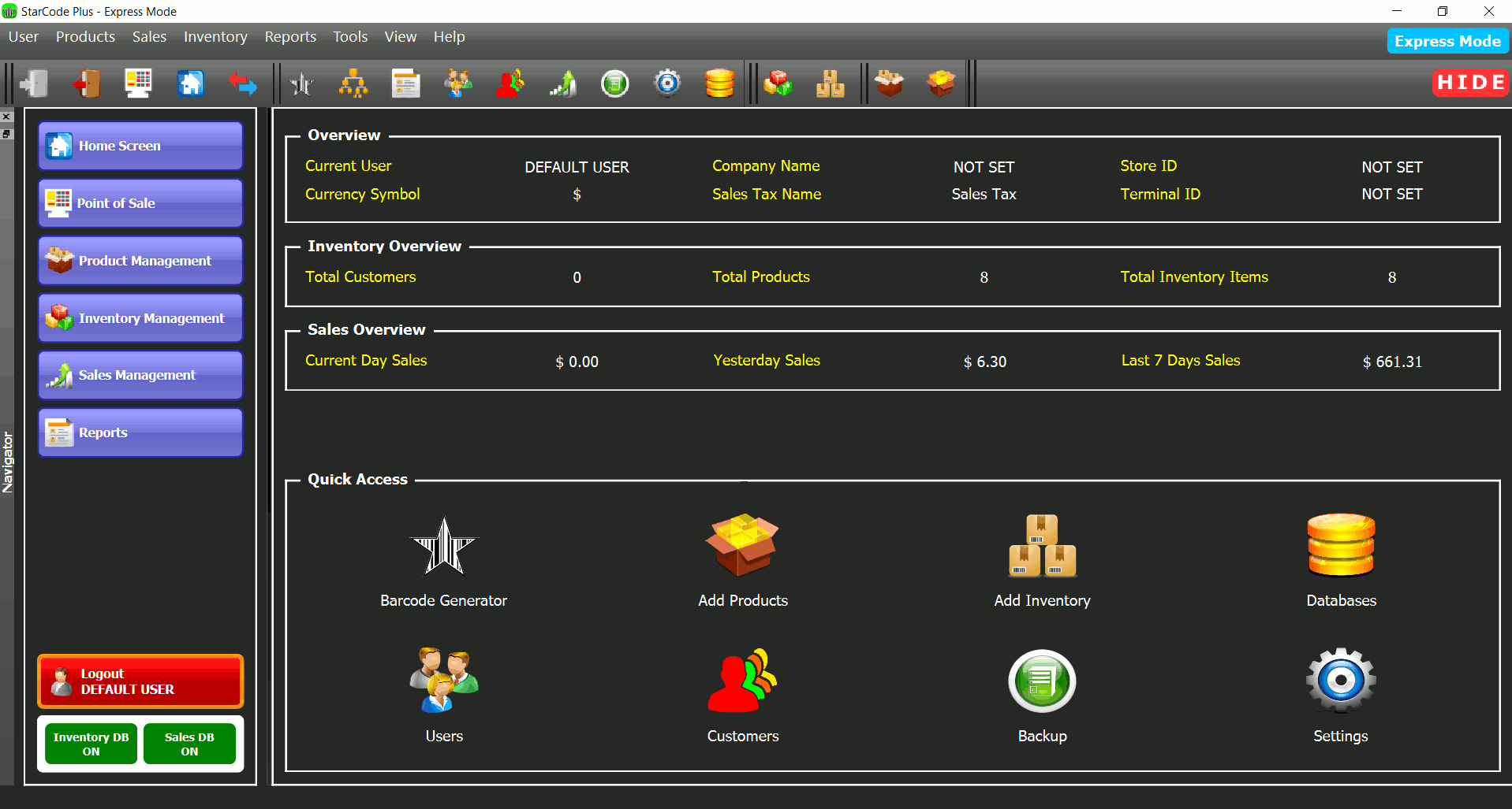 StarCode Plus POS and Inventory Manager