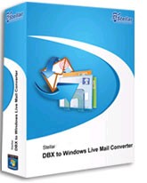 Stellar  DBX to Windows Live Mail Converter
