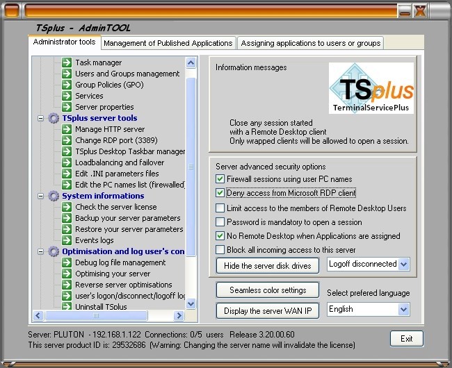 TSplus 2009