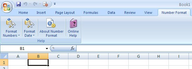 Excel Number Date Format