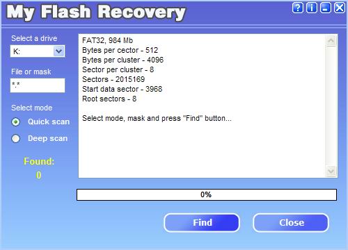 My Flash Recovery