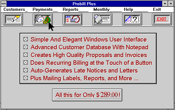 Probill Plus for Windows