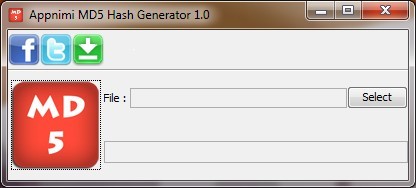 Appnimi MD5 Hash Generator