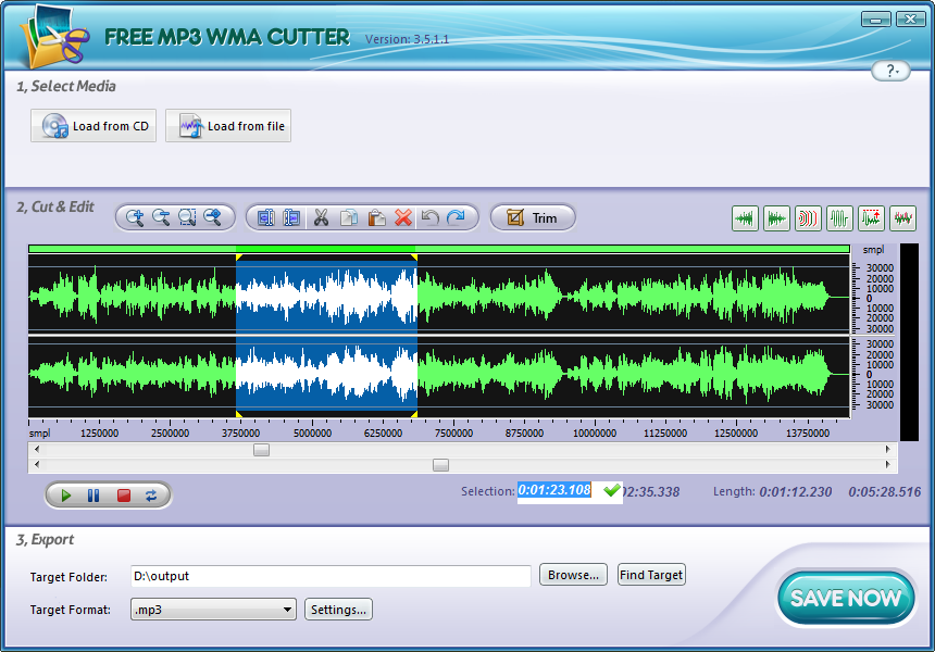 Free MP3 Cutter Ultimate