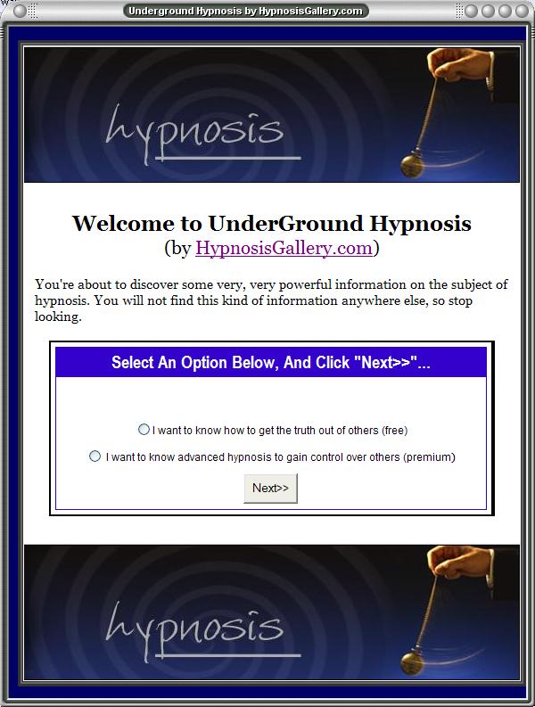 Underground Hypnosis