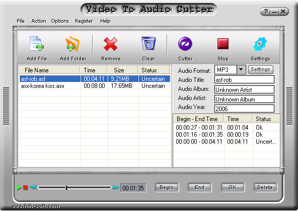 ! Video To Audio Cutter
