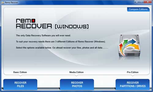 Remo Recover (Windows) - Basic Edition