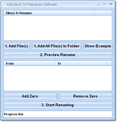 Add Zeros To Filenames Software