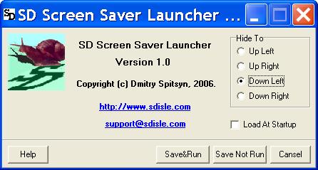 SD Screen Saver Launcher