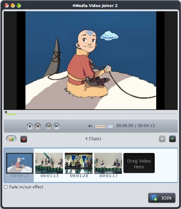 4Media Video Joiner for Mac
