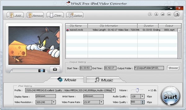 WinX iPod Video Converter