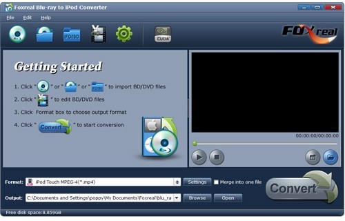 Foxreal Blu-ray to iPod Converter