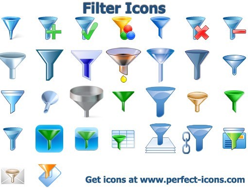 Filter Icons