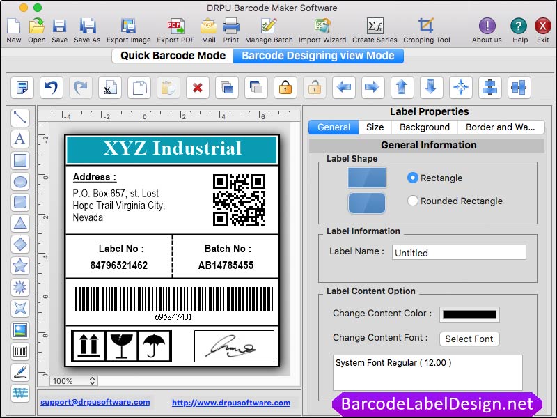 Mac Barcode Design Software