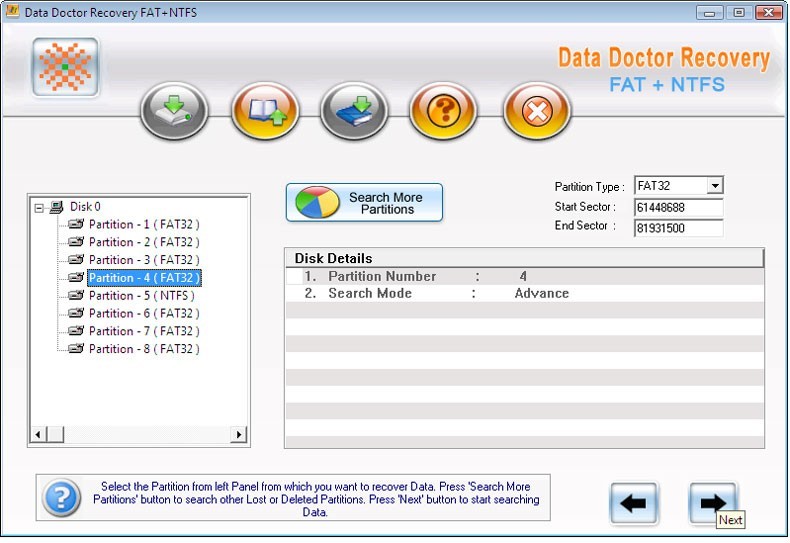 Windows Partition Data Salvage Software