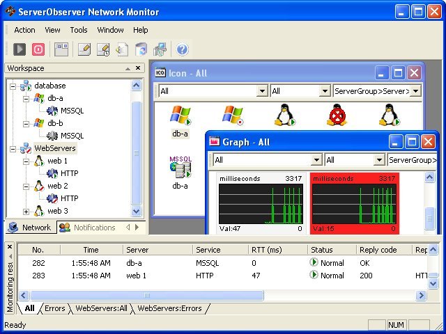 ServerObserver Network Monitor