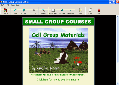 Christian Cell Group Materials