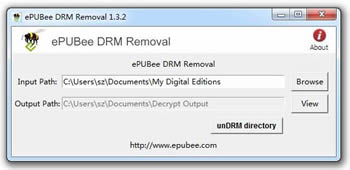ePUBee DRM Removal