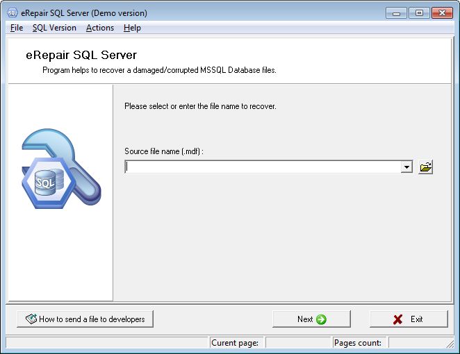 eRepair SQL Server