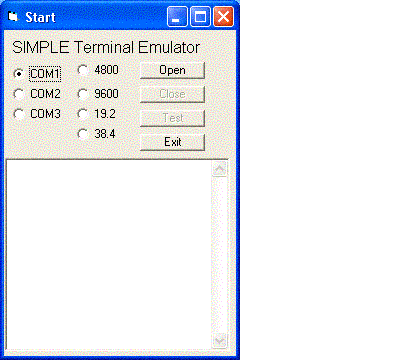 Windows Std Serial Comm Lib for C-C++