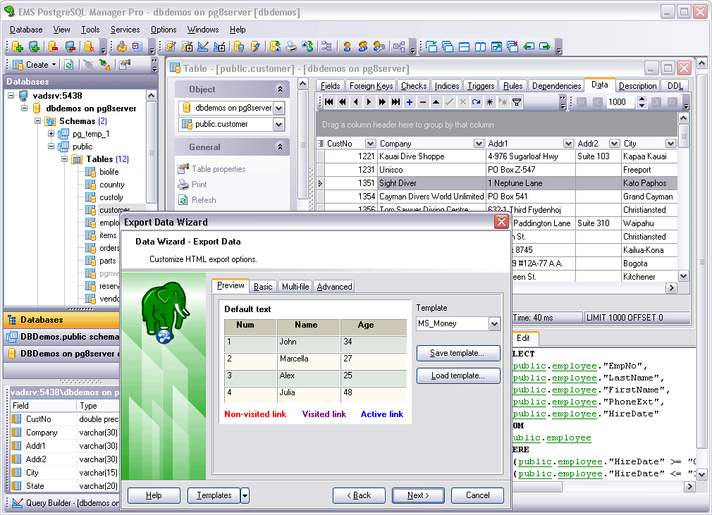 EMS SQL Manager 2005 for PostgreSQL