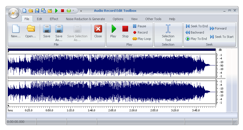 Audio Record Edit Toolbox 2008