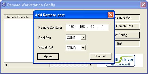 COM port sharing software - Com@nywhere