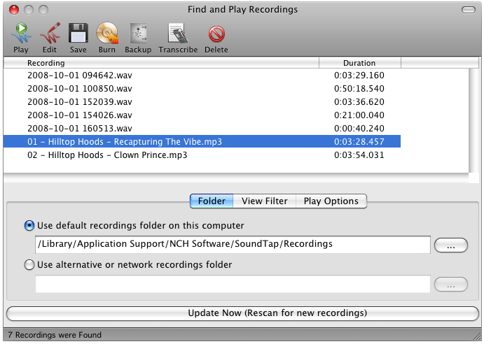 SoundTap Free Mac Audio Stream Recorder