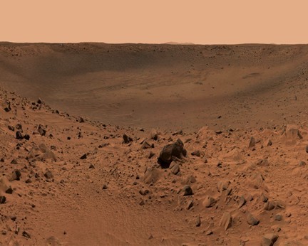 Walking on Mars Screensaver